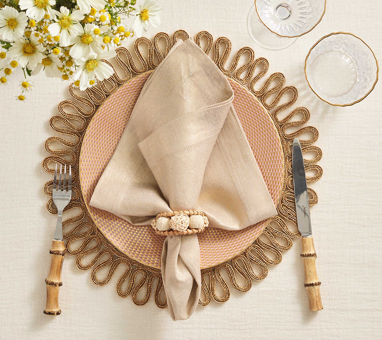 Playa Napkin Ring in Natural | Kim Seybert