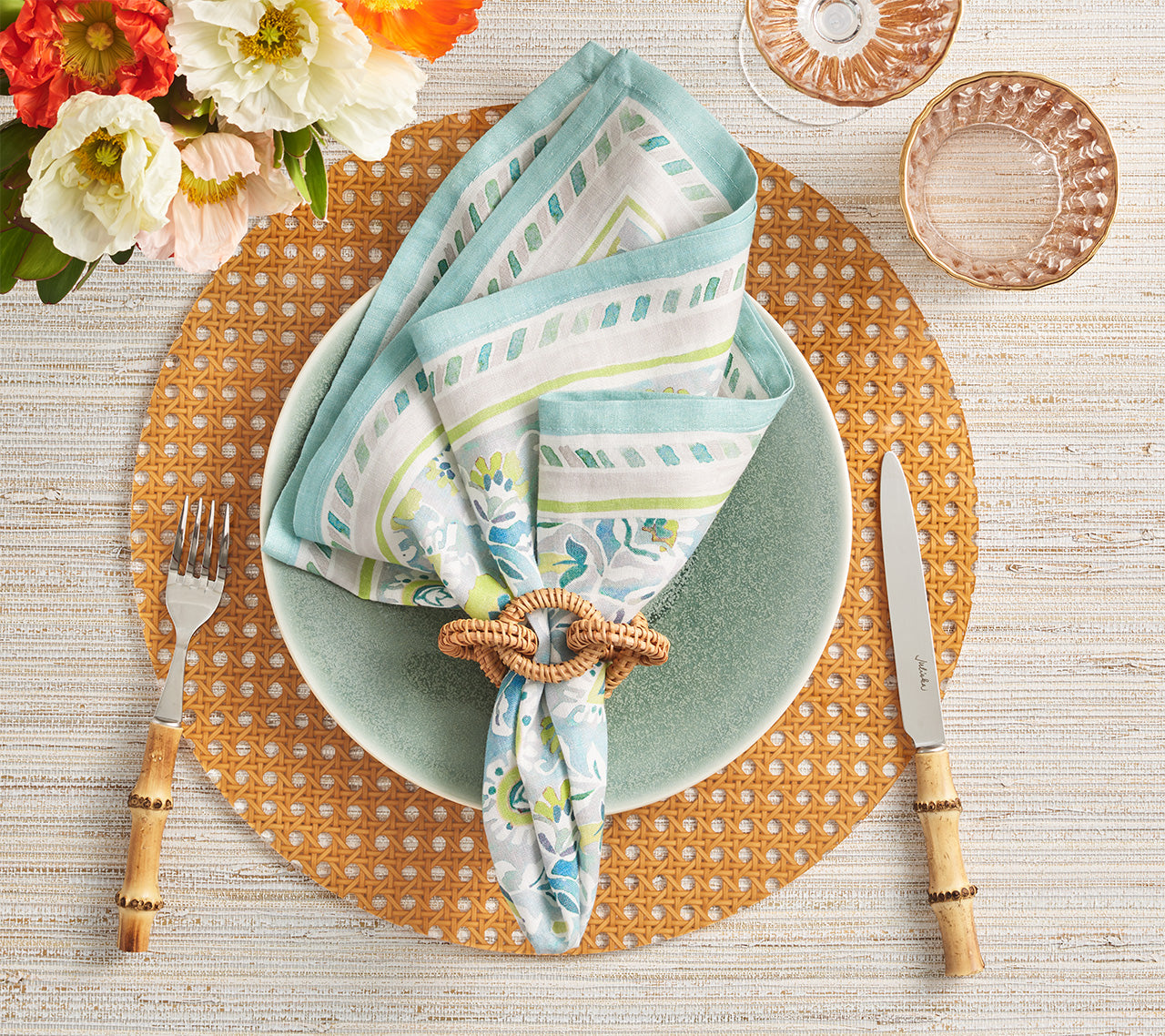 Reed Placemat in Natural, Set of 4