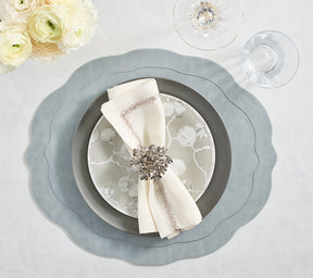 Tailored Placemat in Steel Gray, Set of 4