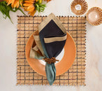 Boucle Placemat in Brown & Multi, Set of 4
