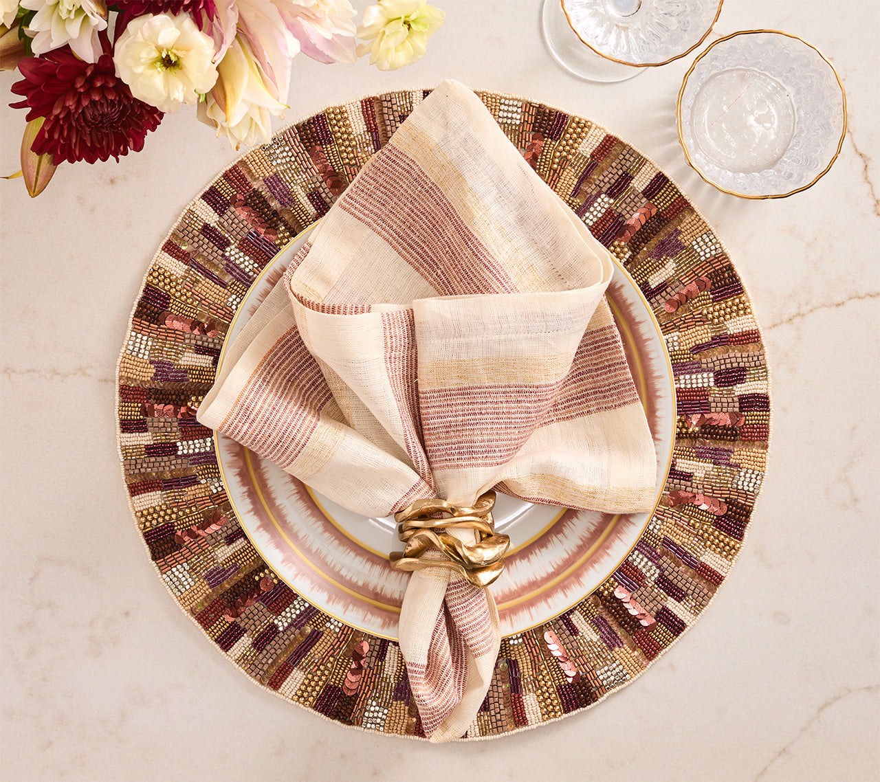 Flux Napkin Rings, Set of 4