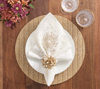 Herringbone Placemat in Tan, Set of 4