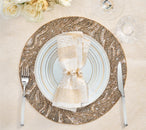 Luster Placemat in Gold & Silver, Set of 2
