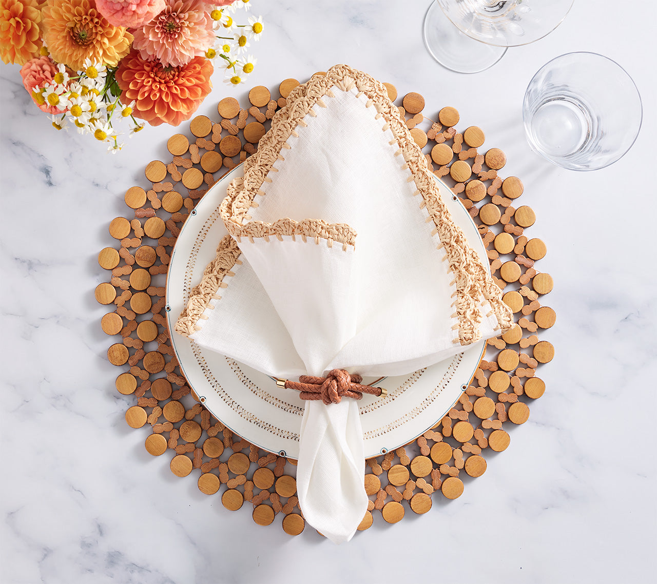 Round Bamboo Placemats