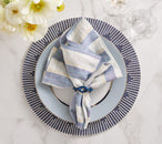 Dream Weaver Placemat in Navy & White, Set of 4