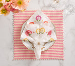Duet Reversible Placemat in Blush & Pink, Set of 4