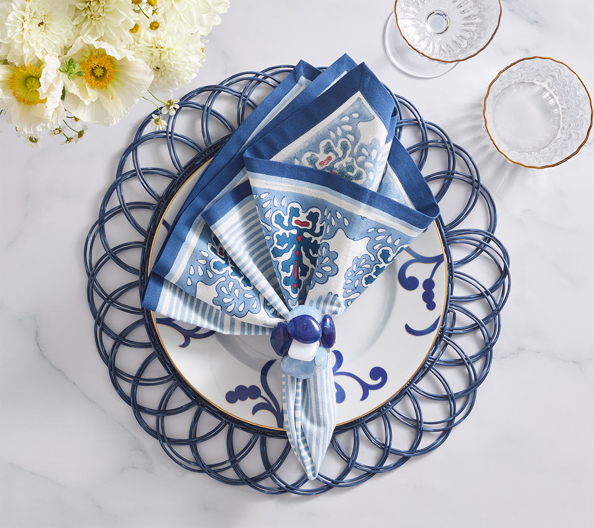 Alfresco Placemat in Blue