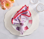 Sea Stone Napkin Ring in Lilac, Set of 4