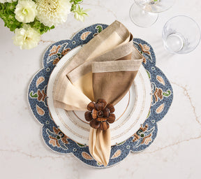 Terraza Placemat in Blue & Multi, Set of 2