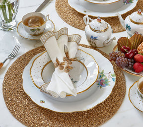 Gold Rush Placemat in Gold, Set of 4