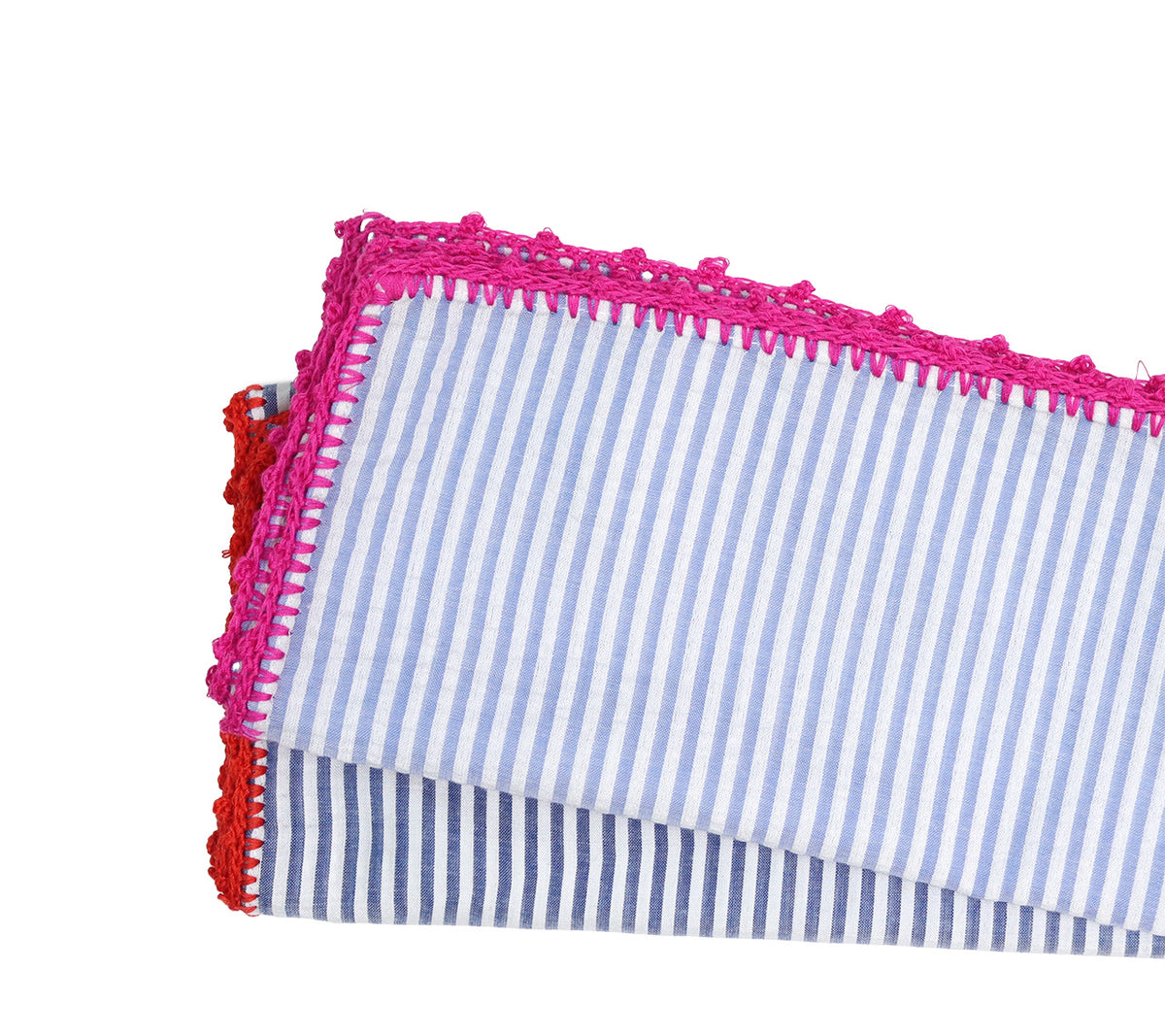 Seersucker Napkins, Set of 4