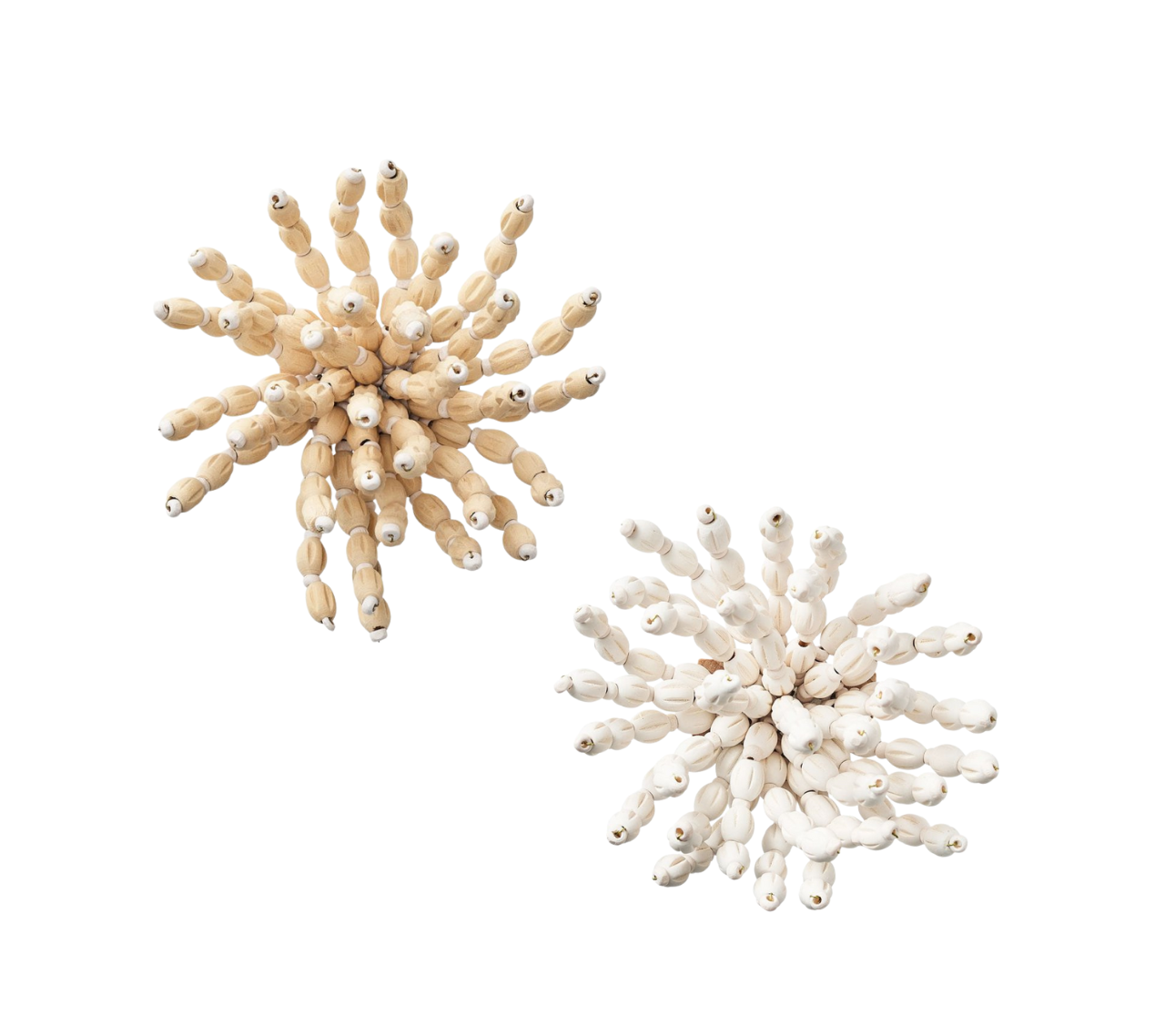 Reed Napkin Rings, Set of 4