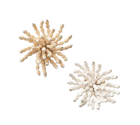 Reed Napkin Rings, Set of 4