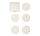 Kim Seybert, Inc.Mirage Drink Coasters in Iridescent, Set of 6 in a CaddyDrink Coasters