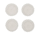 Kim Seybert, Inc.Lumina Coasters in White, Set of 4 in a Gift BagDrink Coasters