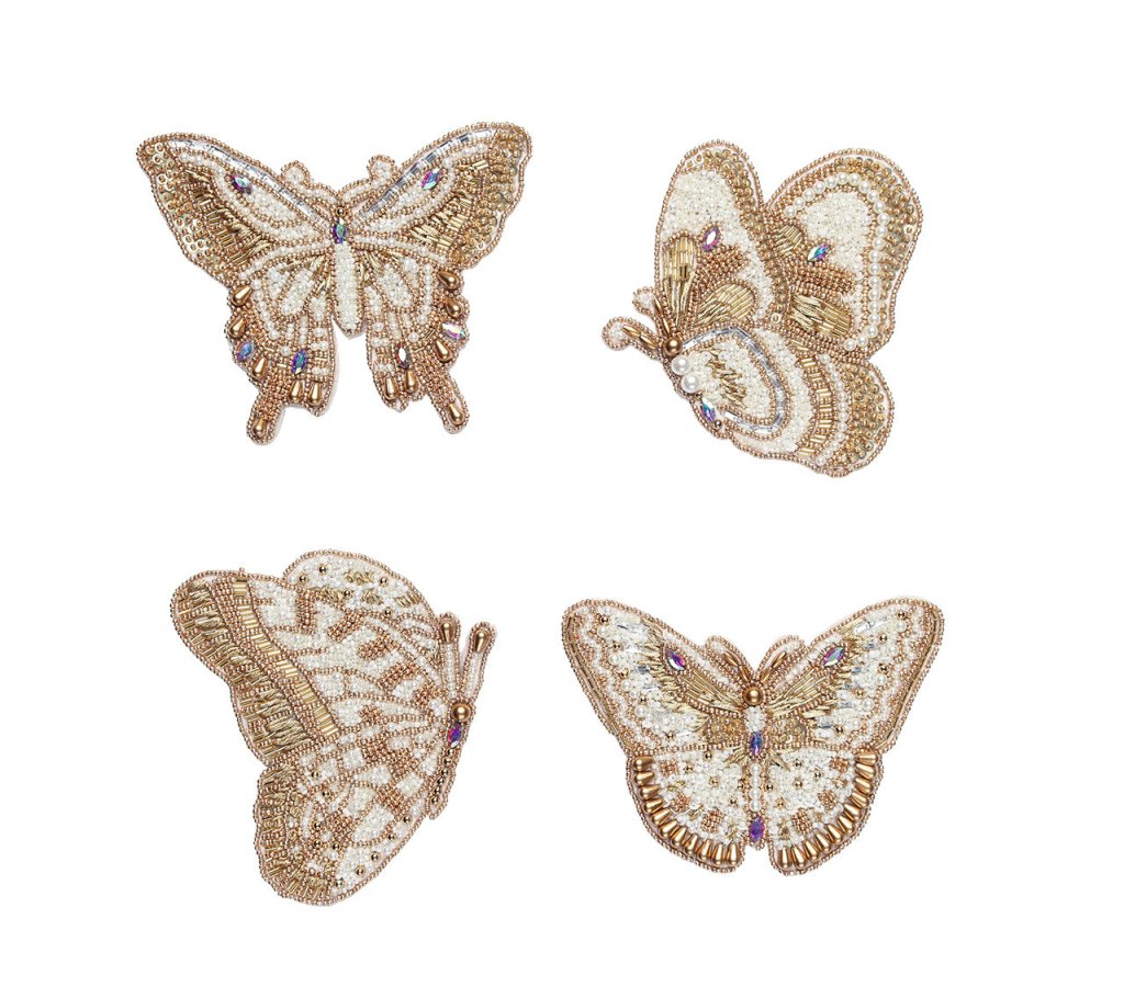 Kim Seybert Papillon Coasters - Thumbnail 4