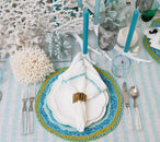 Kim Seybert, Inc.Gala Tumbler in Seafoam, Set of 4Glassware