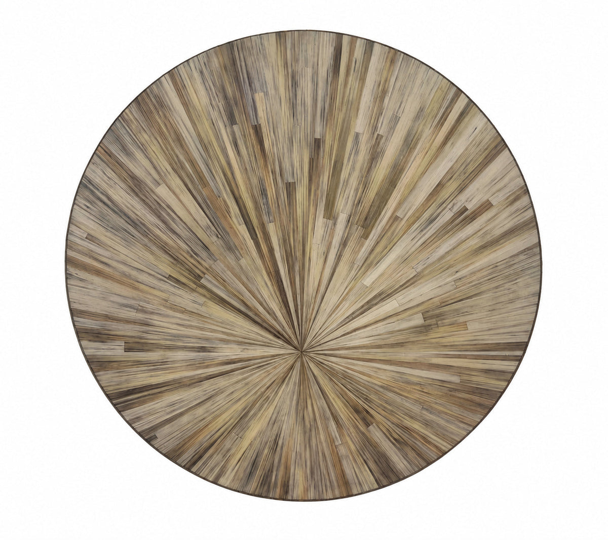 Sample: Wood Orbit Placemat in Gray