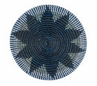 Sample: Fleur Placemat in Navy & Black