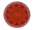 Sample: Fleur Placemat in Fuchsia & Orange