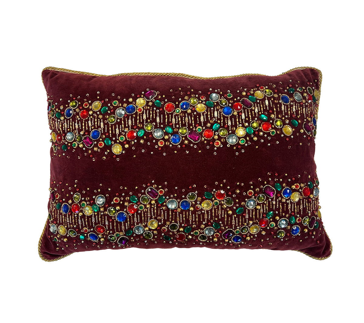 Sample: Jolly Season Pillow in Multi