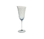 Sample: Swirl Wine Glass in Cobalt