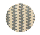 Sample: Interlocked Placemat in Gray and Beige