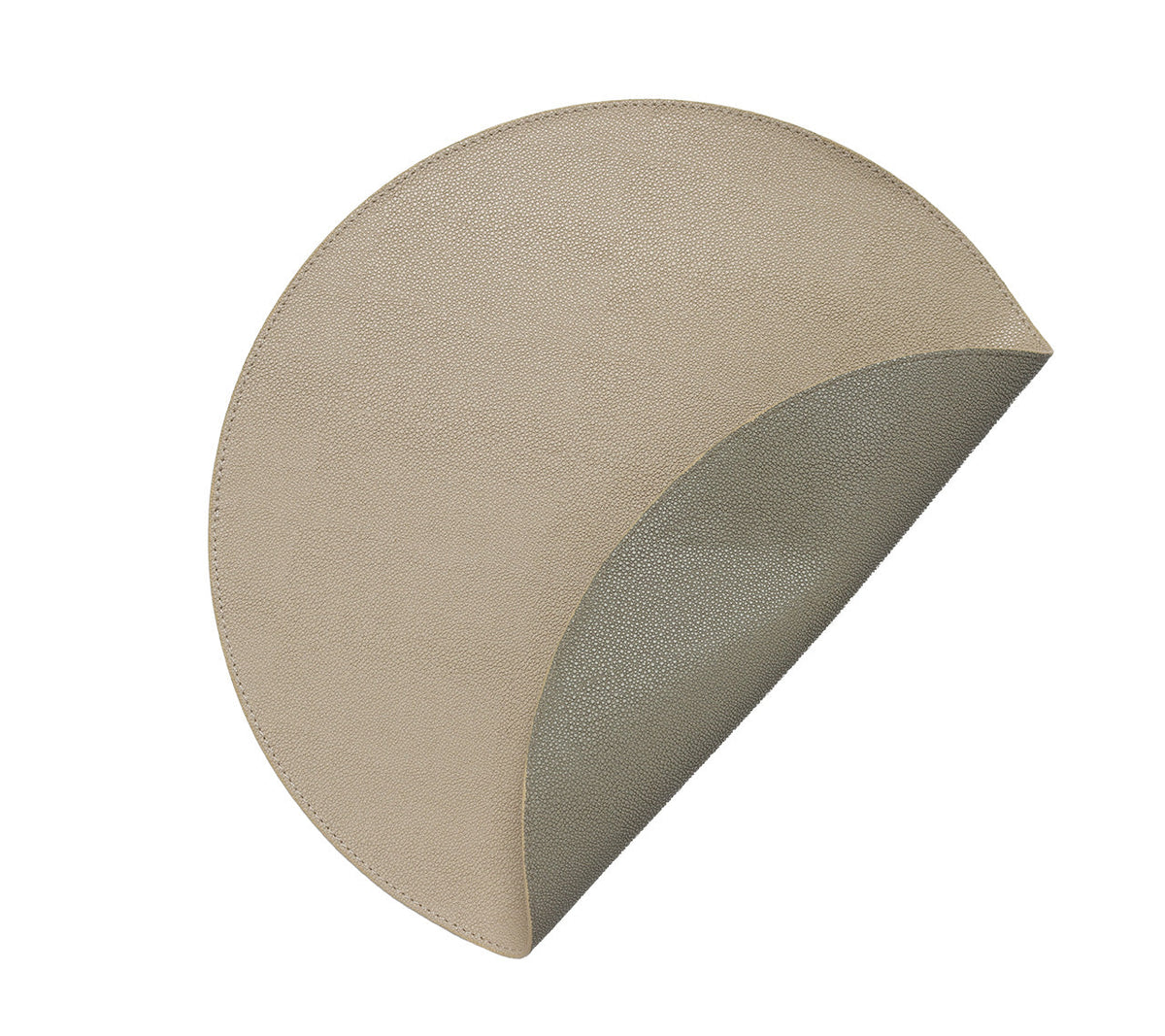 Sample: Flipside Placemat in Natural and Khaki