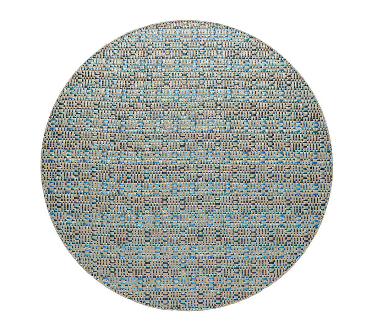 Sample: Liora Placemat in Blue & Natural