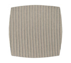Sample: Square Party Placemat in Brown & Natural