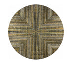 Sample: Kofi Placemat in Silver & Gold
