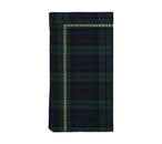Sample: Autumn Plaid Napkin in Blue & Green