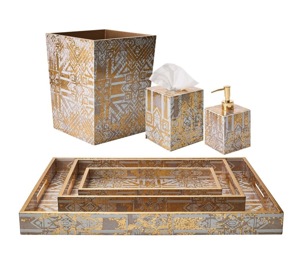 Kim Seybert Waste Basket - Thumbnail 3