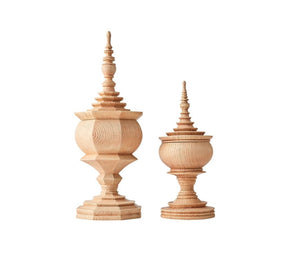 Kim Seybert, Inc.Decor Totem in Natural, Set of 2 in a Box