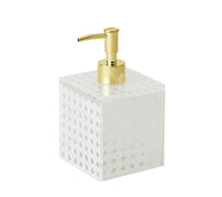 Reed Soap Dispenser in White