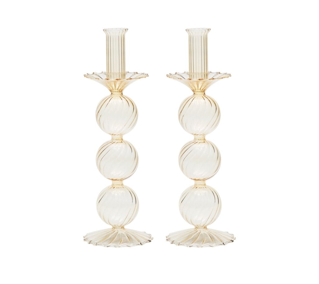 Kim Seybert Iris Candle Holder