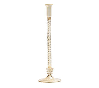 Braid Candle Holder in Champagne