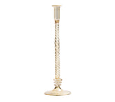 Braid Candle Holder in Champagne