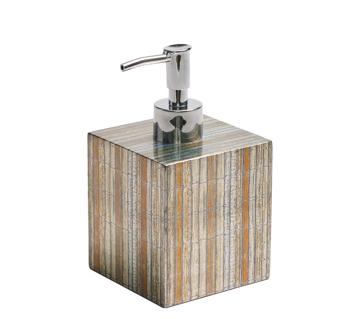 Russet Soap Dispenser in Gold & Silver
