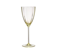 Kim Seybert, Inc.Luna Wine Glass in Citrine, Set of 4Glassware