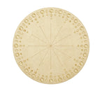 Dew Drops Placemat in Gold, Set of 4