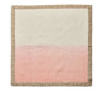 Dip Dye Napkin in Blush & Gold, Set of 4