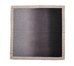 Dip Dye Napkin in Gray & Black, Set of 4
