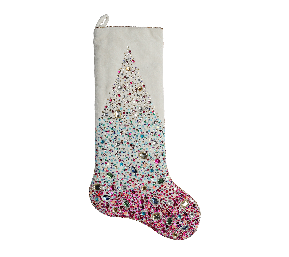Sample: Winter Wonderland Stocking in Multi