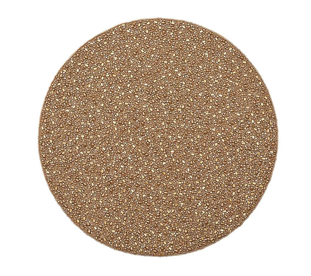 Gold Rush Placemat in Gold, Set of 4