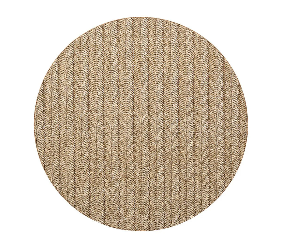 Herringbone Placemat in Tan, Set of 4