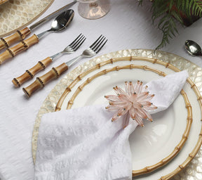 Kim Seybert, Inc.Marquis Placemat in Champagne, Set of 4Placemats