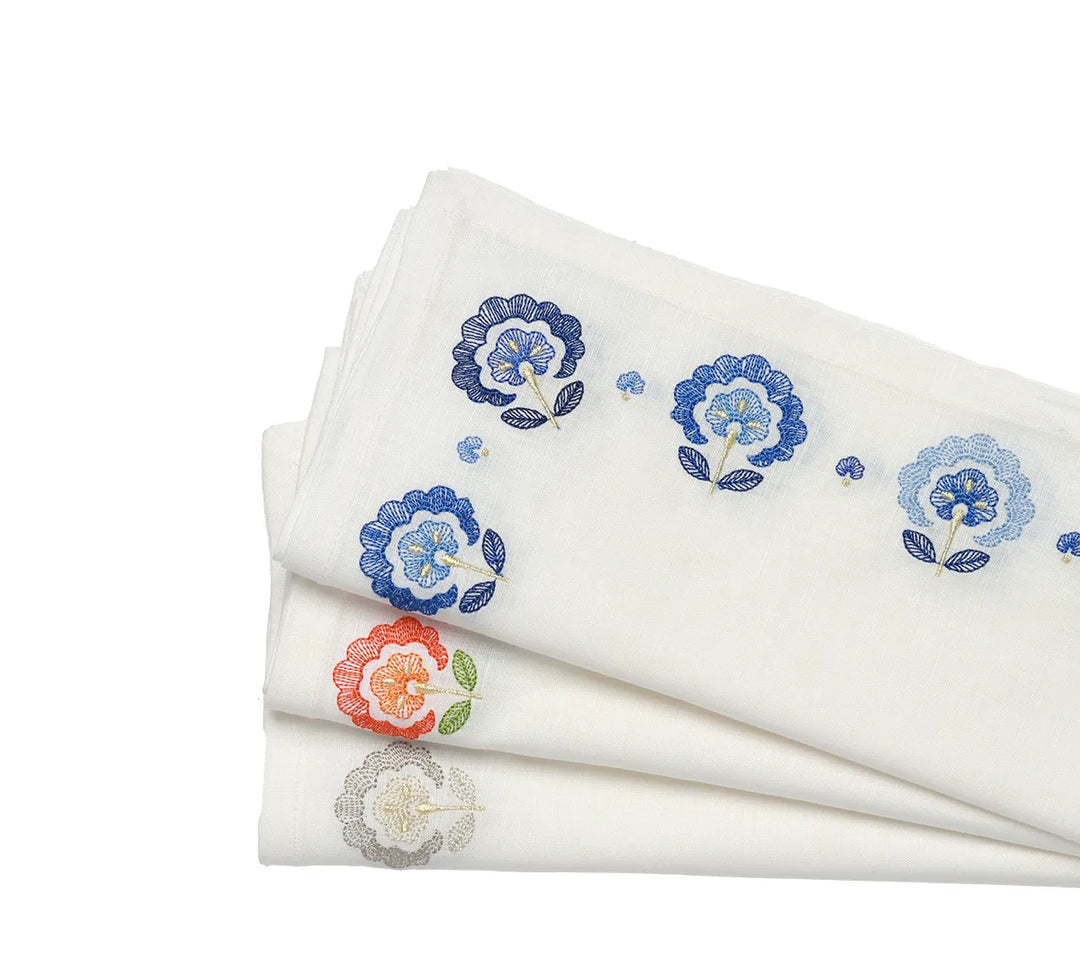 Carnation Napkins, Set of 4