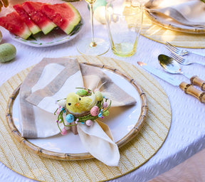 Herringbone Placemats, Set of 4