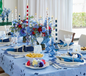 Kim Seybert, Inc.Dip Dye Napkin in Blue & White, Set of 4Napkins